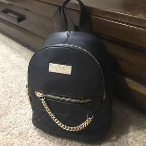 Bebe Min Leather Backpack